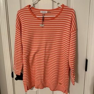 Calvin Klein Sweater Coral. Never worn